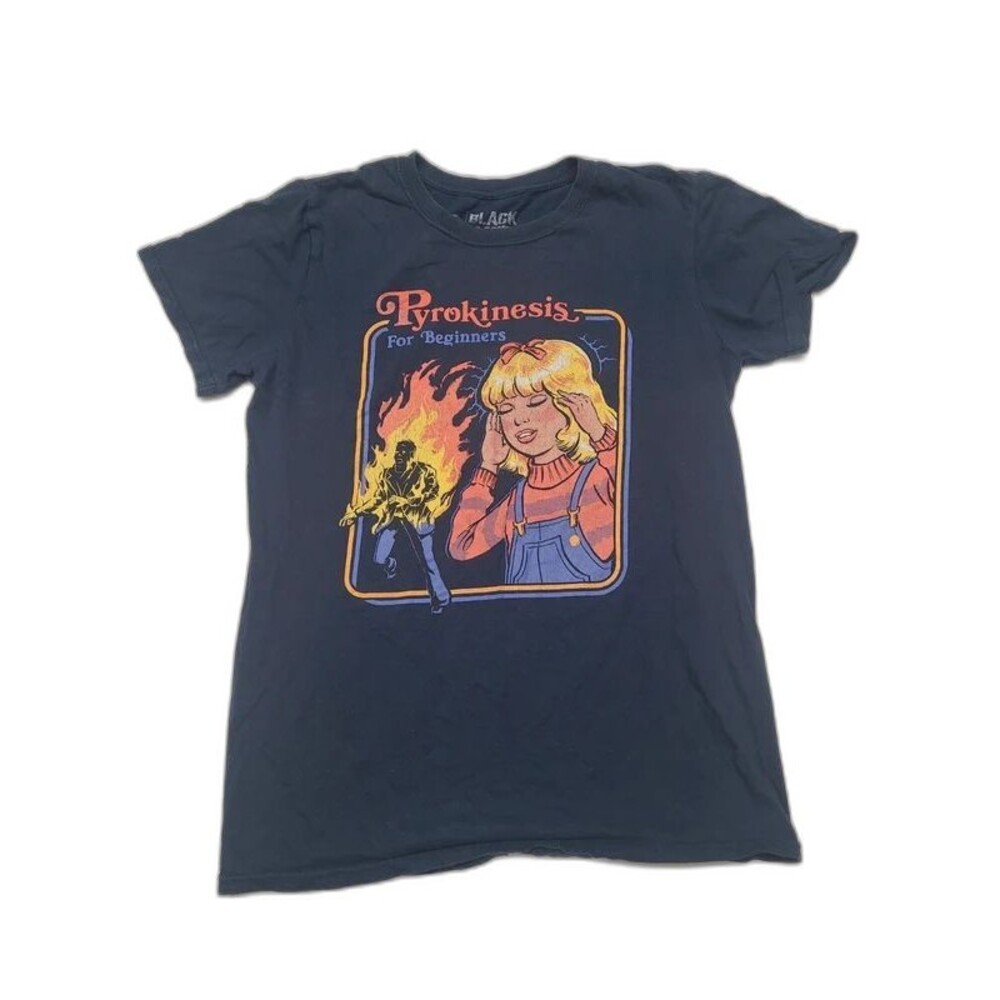 Pyrokinesis Black matter t-shirt Halloween 666